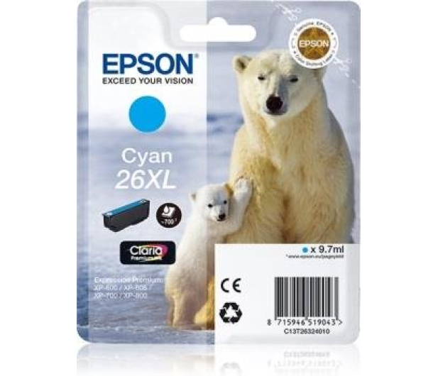 EPSON T2632 CYAN - 150463 - zdjęcie 2